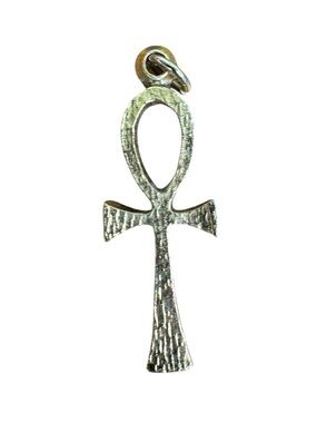 Ankh Pendant Charm - Gold Tone Key Of Life